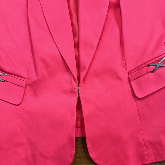 NEW-Woman 7th Avenue Suiting Collection NewYork &Company,Pink,Suit Jacket/Blazer - Picture 6 of 9